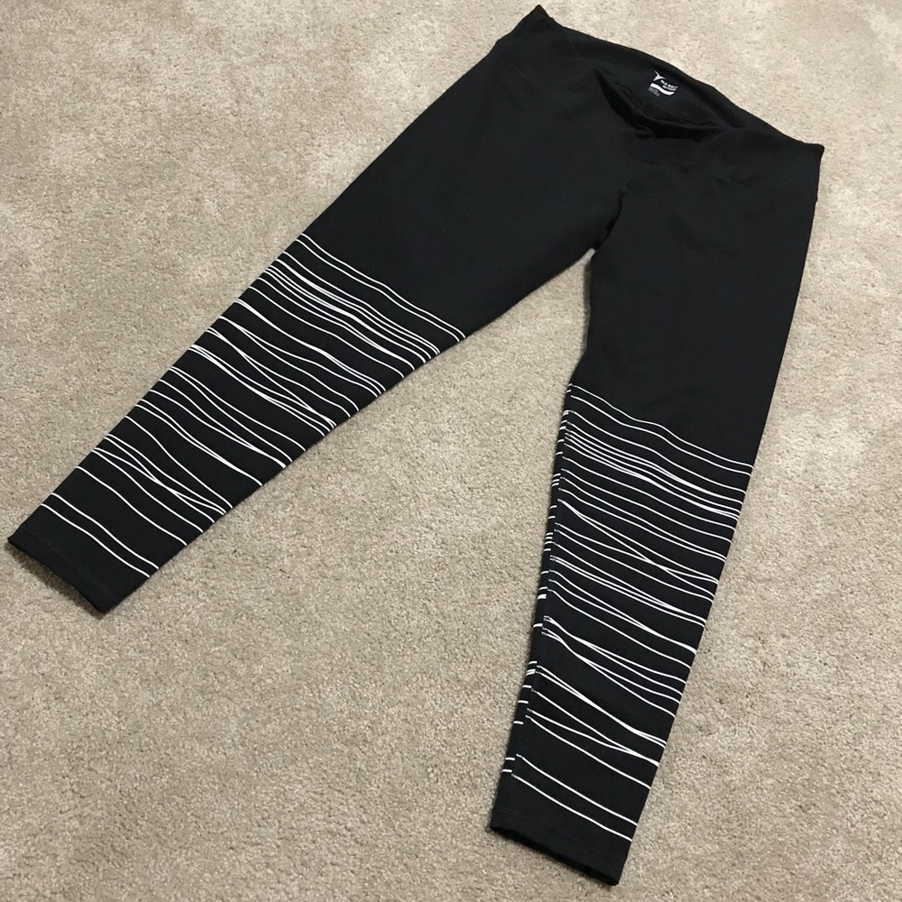 Old Navy Workout Leggings Compression Black
